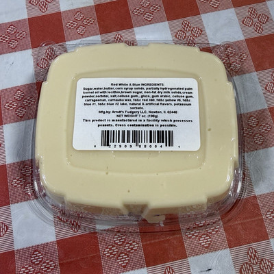 Arndt's Fudgery Cookie Dough Fudge 7 oz, Contains Gluten, Eggs, Milk