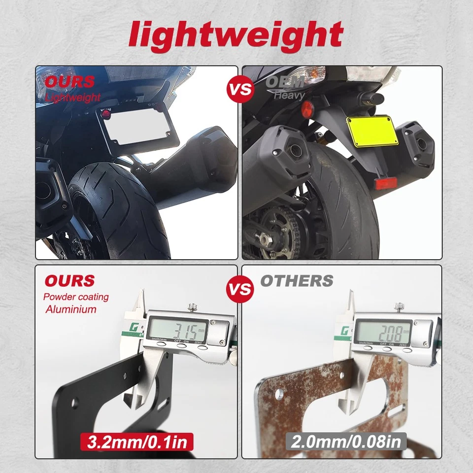 Fender Eliminator Kit Fit For Kawasaki Ninja ZX14R ABS 2020-2024 - Image 3 of 4