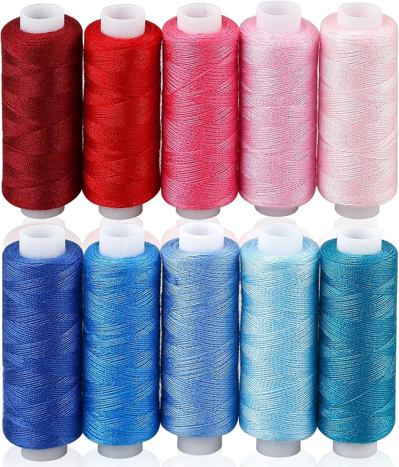 CiaraQ Sewing Threads Kits, 30 Colors Polyester 250 Yards Per 30 colors 