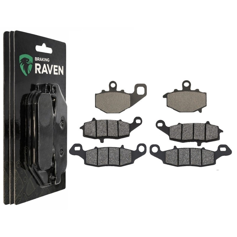 Plaquettes de frein Kawasaki ER-6n 650 endurance thermique maximale