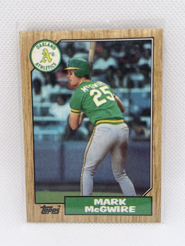 1987 Mark McGwire Topps #366