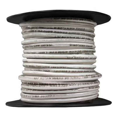 100 Ft. 12 Gauge White Stranded Copper THHN Wire