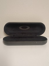 Oakley Black Leather Pill Clamshell Sunglasses Or Eyeglasses Hard Case EUC Retro