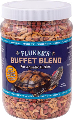 Fluker'S Flukers 70131 Buffet Blend Aquatic Formula Turtle Food, 12Oz