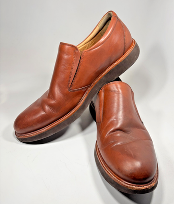 Samuel Hubbard Mens 12 Frequent Traveler Leather Slip On  display picture 3