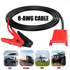 5.9FT Jumper Cable Clamps For Milwaukee 18V Li-ion Battery Jumper Starter 8AWG