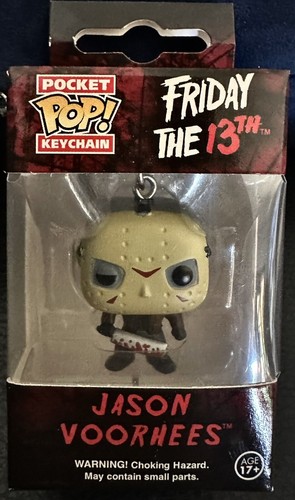 Funko Pop Jason Voorhees Pocket Keychain Friday The 13th Mini 2”