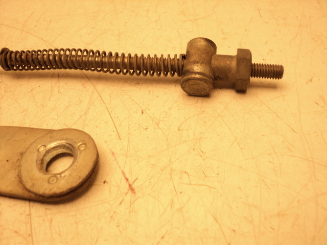 Kawasaki KZ200 KZ 200 #5115 Rear Brake Actuator Rod & Wheel Stay