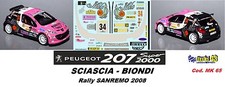 PEUGEOT 207 S2000 - SCIASCIA   - Rally  SANREMO 2008