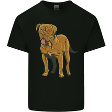 Français Mastiff Dogue Bordeaux Chien Homme Coton T-Shirt