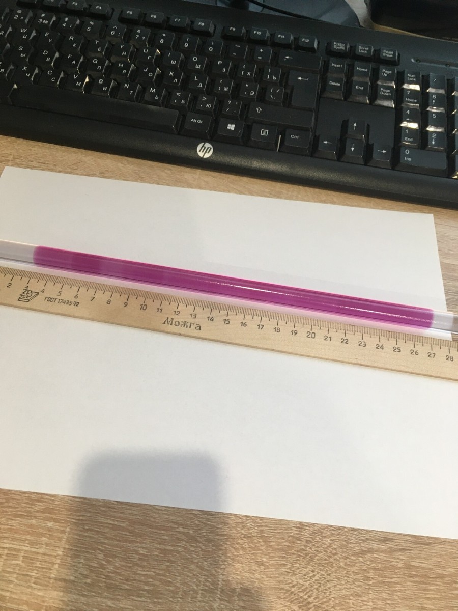 Ruby rod 300-12 мм for laser Rod with straight Brewster