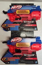 2x Nerf Alpha Strike BOA RC-6 Gun 6 Blasting Darts Hasbro Toy Blaster F2984