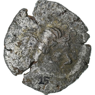 [#1273536] Coriosolites, Statère au nez pointé, ca. 80-50 BC, Billon, EF