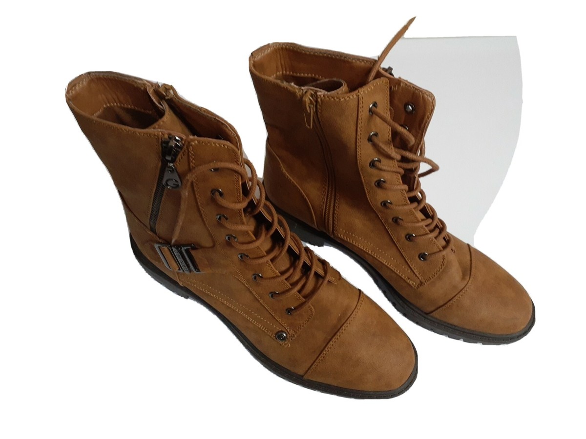 Guess Men\'s Brown Leather Boots Size 10 m32029099339_1.jpg?1751555910 main image 2