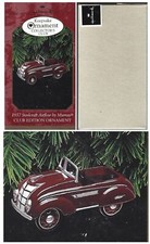 Hallmark 1937 Steelcraft Airflow Pedal Car 1997 Ornament NEW NRFB w/ Shipper Box