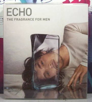 Davidoff Echo For Men Gift Set. 3.4 oz. EDT Spray + 2.5 OZ. Shower Gel