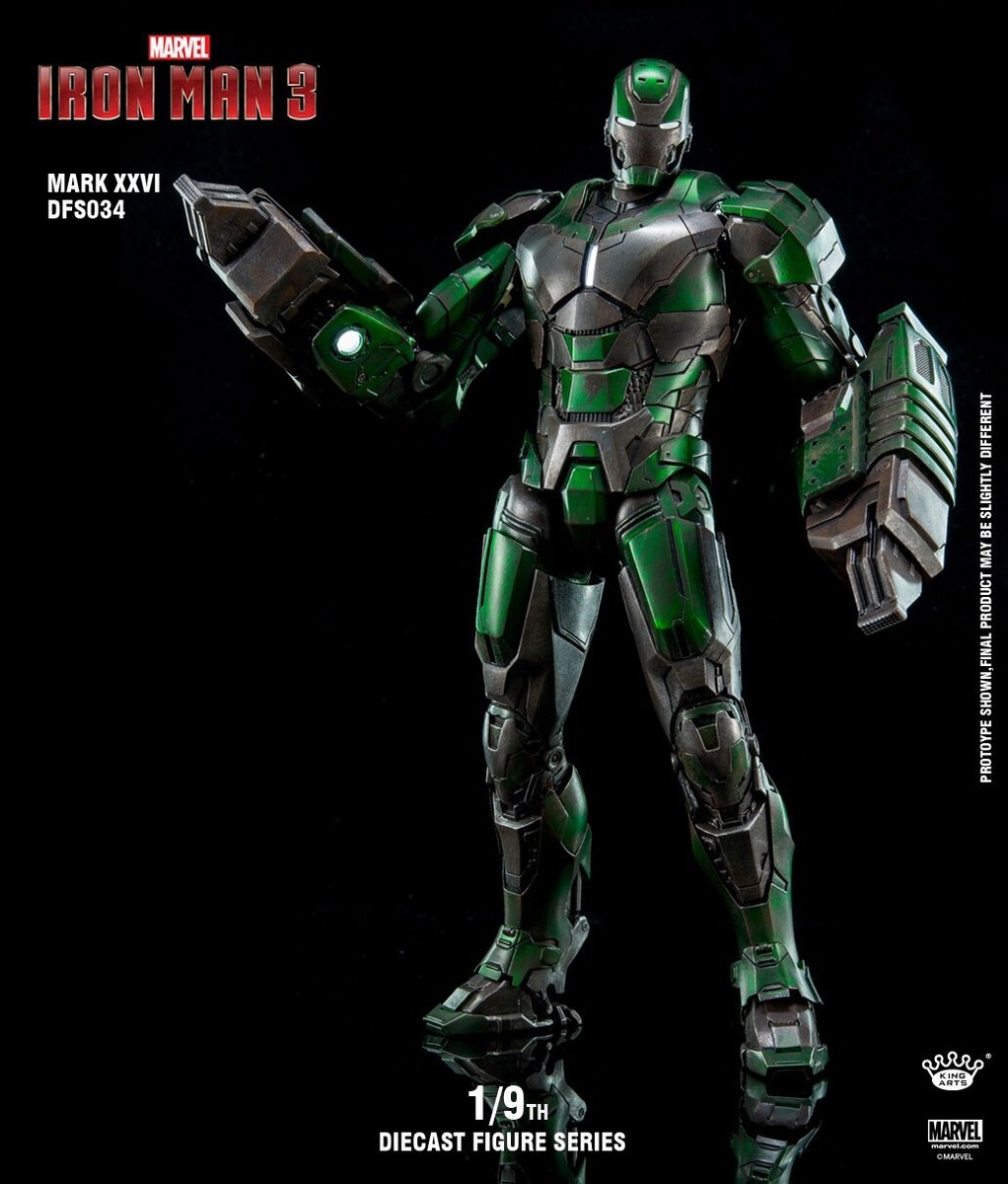 キングアーツアイアンマン マーク26 1/9ダイキャストフィギュア DFS034 KING ARTS :DFS034 Gamma Iron Man MK26 Makr26 1/9 Scale