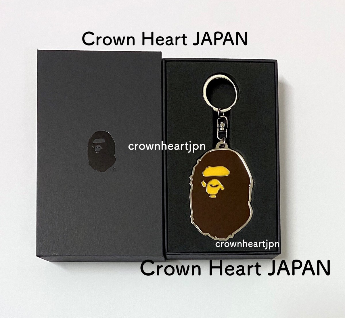 2024 BAPE A BATHING APE APE HEAD BOTTLE OPENER KEYCHAIN - Tarnish