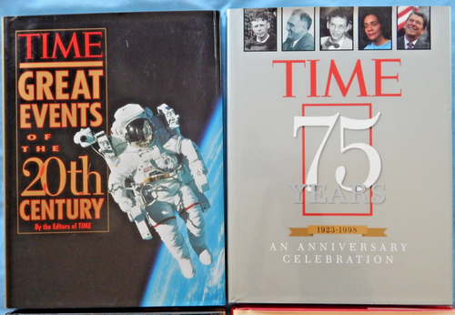 TIME MAGAZINE Lot of 4 Hardcover Books People Events News 1996-98 ILLUSTRATED - Picture 2 of 4