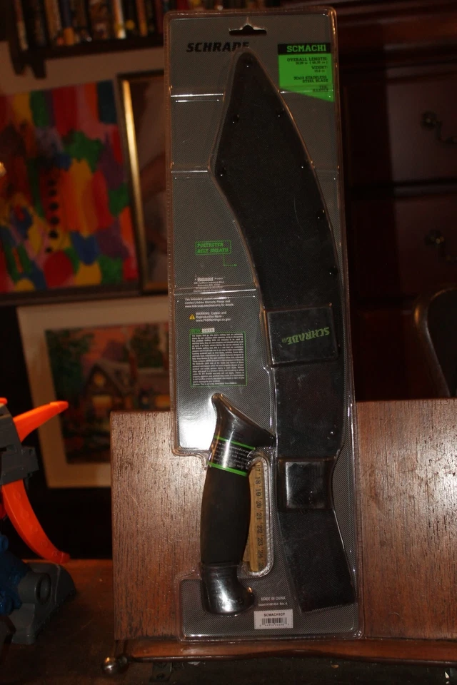 Facão selado Schrade Scmachi 18-1/4" com bainha - Imagem 4 de 4