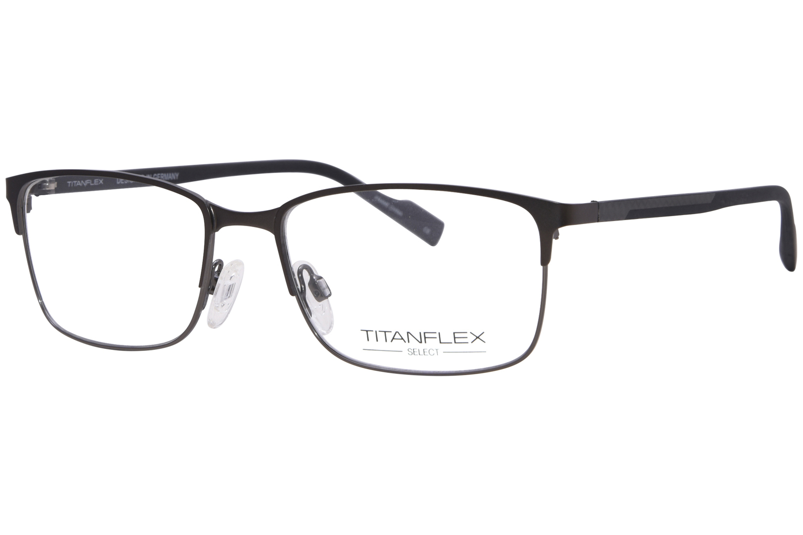 TitanFlex 827071 DGN Eyeglasses Mens Dark Gunmetal Full Rim 53mm