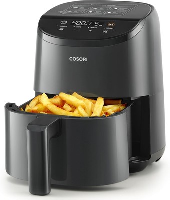 COSORI 2.1Qt Air Fryer, Small 4-in-1 Air Fryer Perfect for Simple Meals Snack