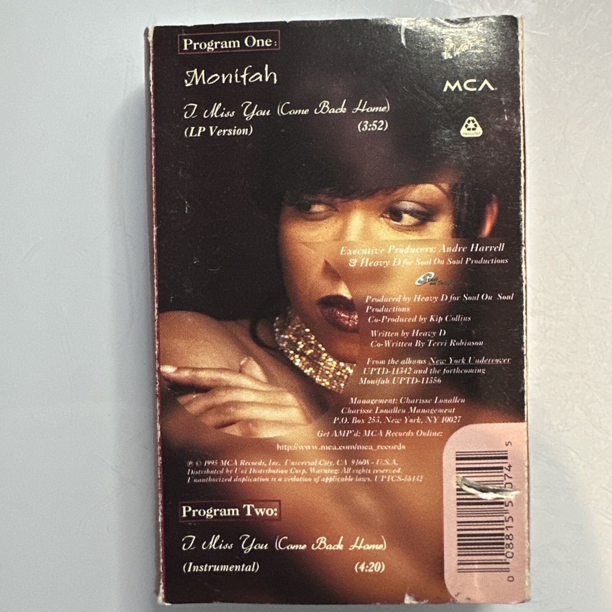 Monifah I Miss You Single (Cassette) | eBay