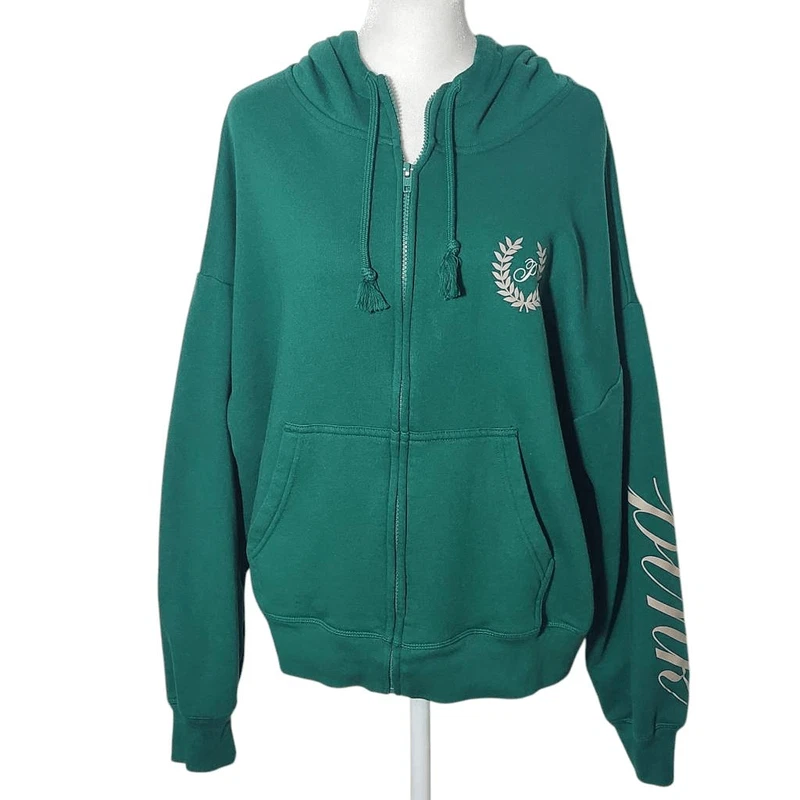 victoria-secret-vs ivy fleece campus hoodie