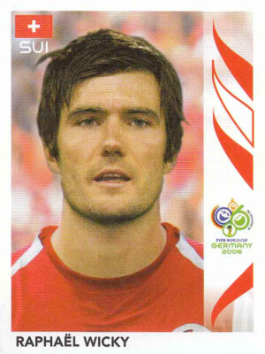 Panini Sticker Football World Cup 2006 No. 486: Raphael Wicky SUI Helvetia Image NEW PRODUCT