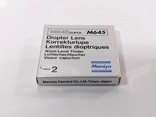 Mamiya Diopter Eye Correction Lens -2 for M645 Super Waist Level Finder 565
