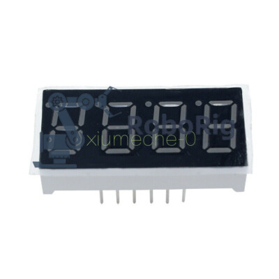 10Pcs 0.36inch 7 Segment 4 Digit Common Cathode 0.36'' RED LED digital display