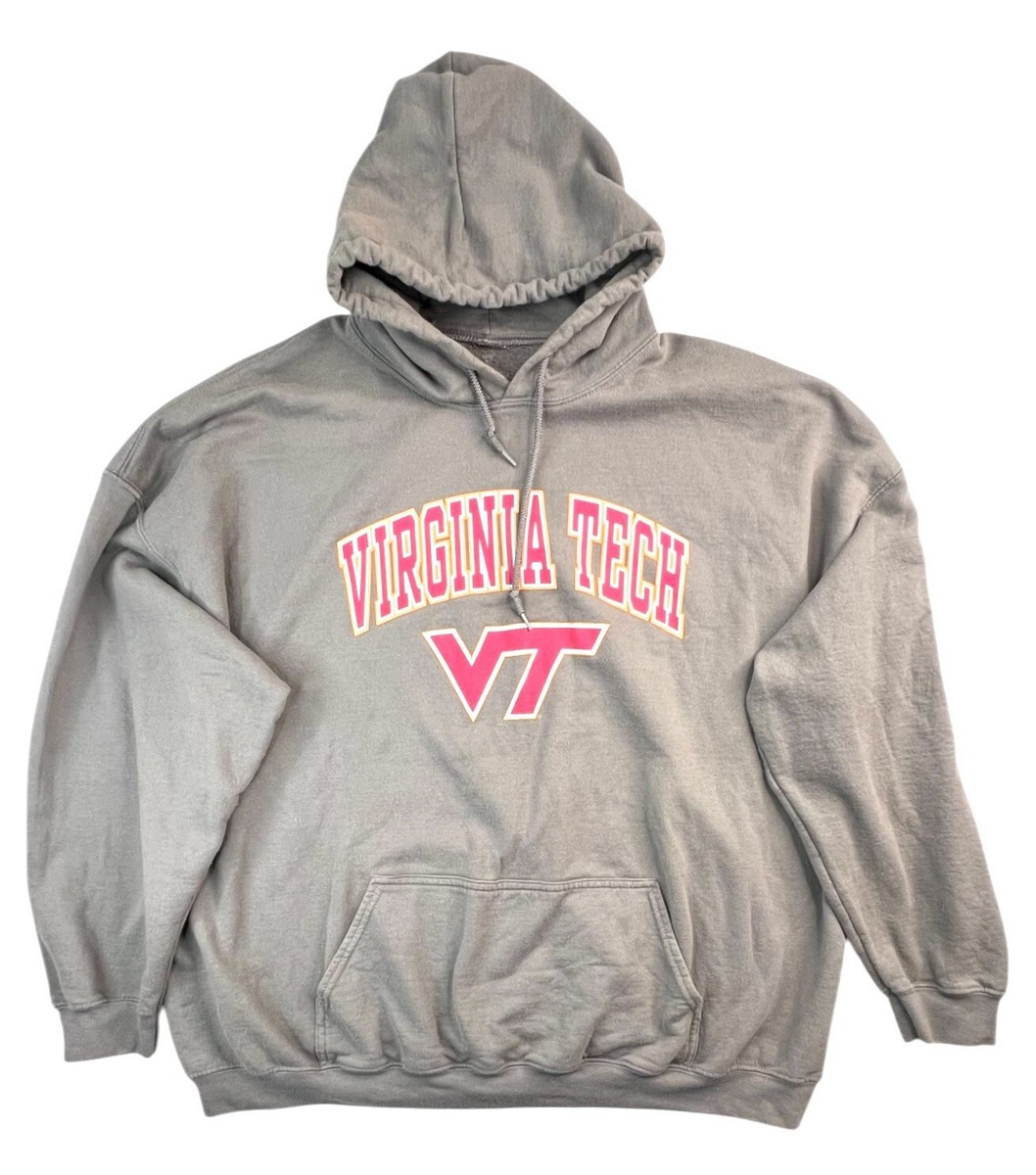 Supreme × Champion -HALF ZIP PULLOVER Virginia Tech VT Sweatshirt Hokies Hoodie Size 2XL Fanatics Gray