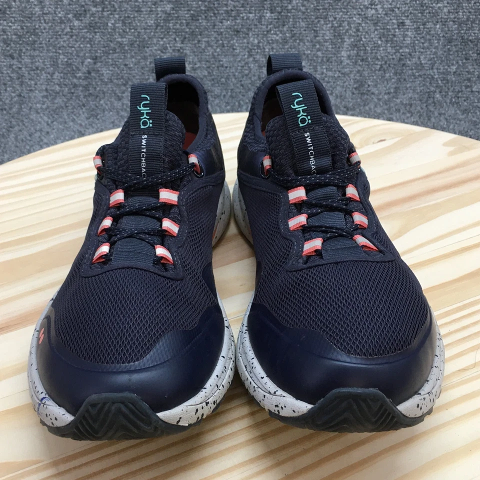Ryka Zapatos Mujer 8.5 W Switchback Atlético Correr Tenis Azul Tela Con Cordones Foto 4 de 4