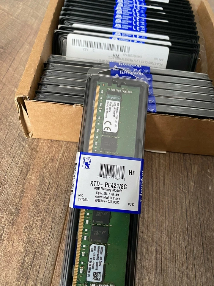 Kingston Dell KTD-PE421/8G 8GB DDR4 2133Mhz ECC Registered Memory RAM DIMM - Image 4 of 4