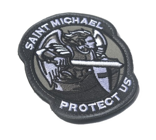 PARCHE DE BUCLE DE GANCHO DEL EJÉRCITO MODERNO SAINT ST. MICHAEL PROTECT US 3D EE. UU. *02 - Imagen 5 de 7