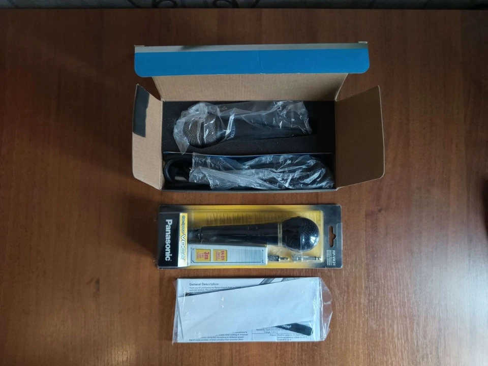 Professionelles Gesangsmikrofon dynamisch Electro-Voice PL24, Panasonic RP-VK2 - Bild 3 von 4