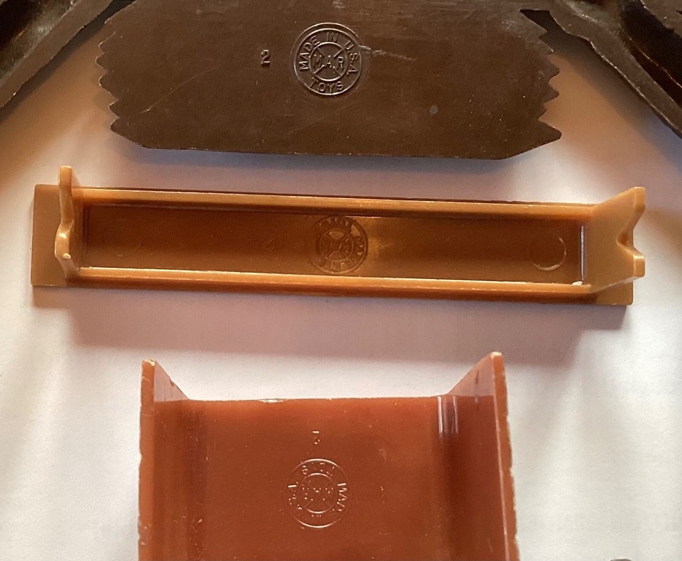 MARX vintage Bar M Ranch playset with cabin, indoor & outdoor