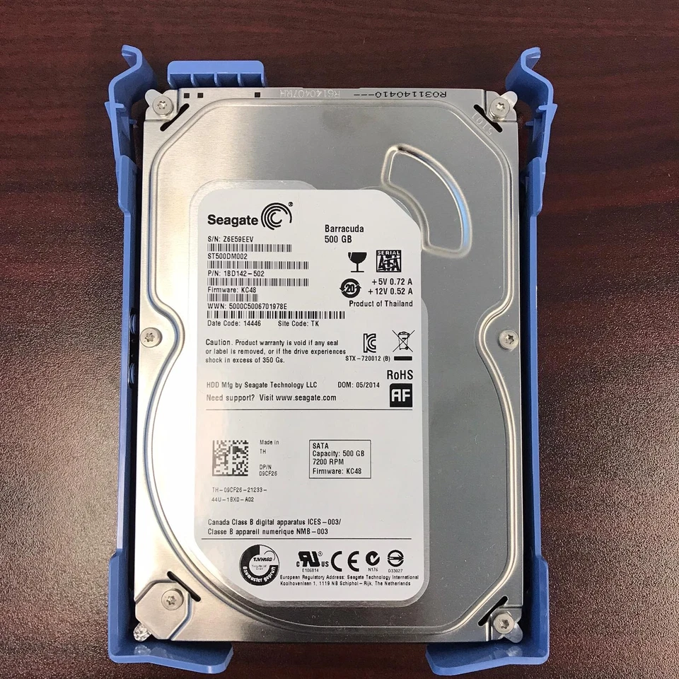 Seagate 500GB SAS 512e 7.2K 3.5 Capacity V5 HDD Hard Drive 7200 - Image 2 of 4