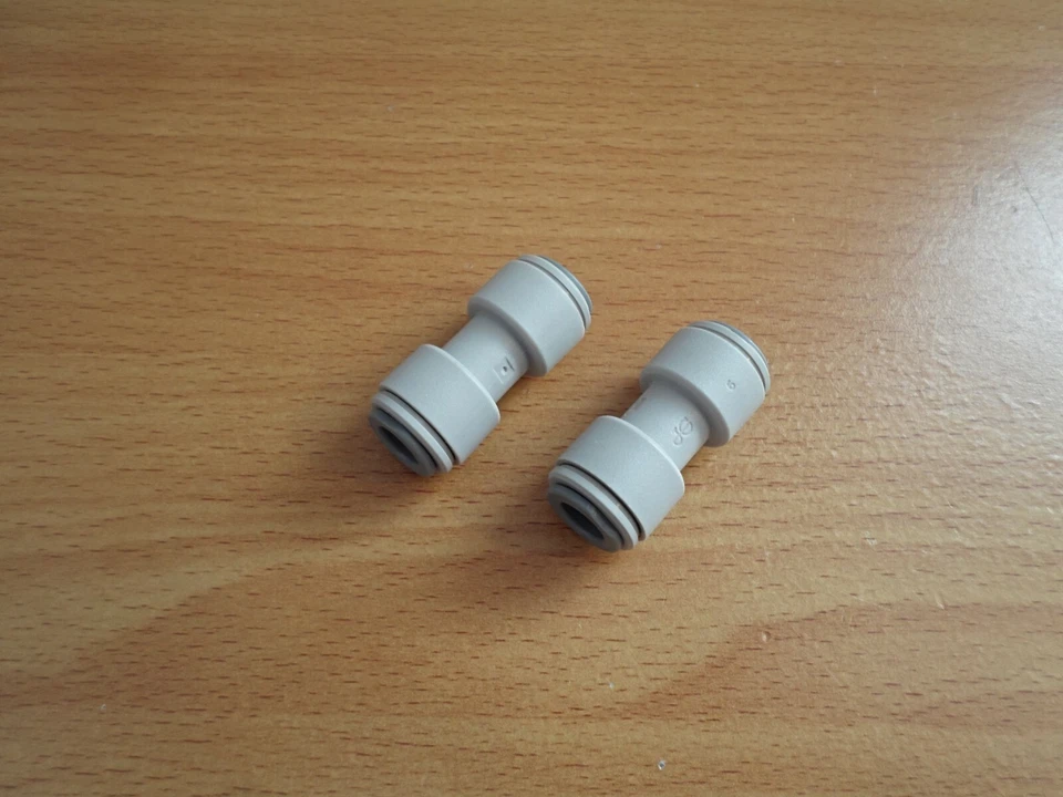 John Guest 5/16" Equal Straight for Beer Line/Pipe. JG Speedfit Female Connector