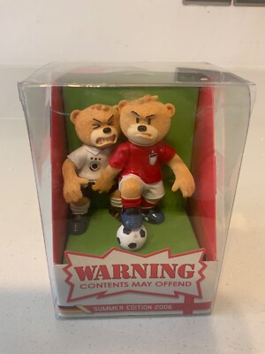 England Football vs Germany Euros 66 bad taste Teddy Bear
