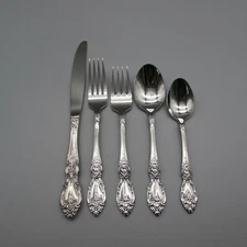 Oneida Stainless Flatware - WORDSWORTH -  5pc Place Setting -  New