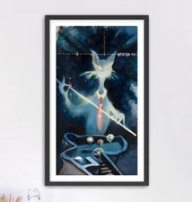 Dr. Suess The Cat From The Wrong Side Of The Tracks | Framed Fine Art Print