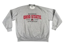Vintage Lee Sport Ohio State Buckeyes Sweatshirt Men s Size 2XL Gray Crewneck