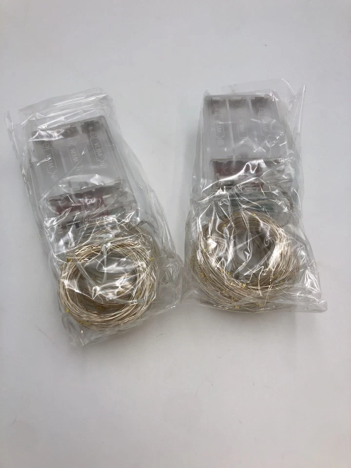 ITICdecor 10M 100LED Filo di Rame Batteria Catena Luminosa Interno per Festa,... - Immagine 3 di 4