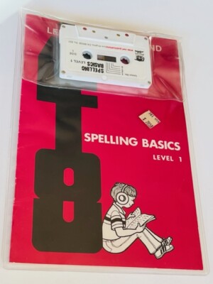 Elementary High Junior School Memorabilia vtg Spelling Basics Cassette Level BC3