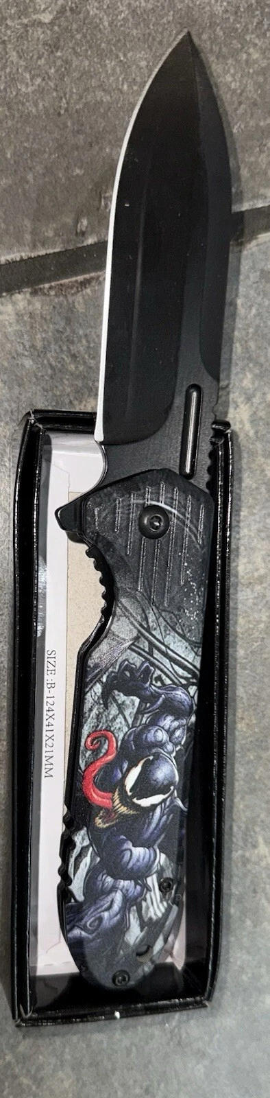 Venom Spring Assisted Open Pocket Knife9”