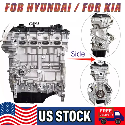 Long Cylinder Block Assembly For 14-19 Hyundai Sonata Elantra Kia Soul G4NA 2.0L