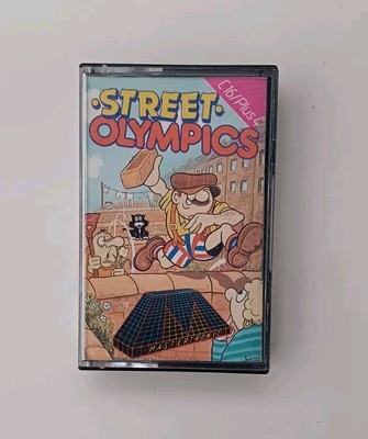 C16/Plus4, Commodore Spiel, Street Olympics, Kassette, 1986, retro