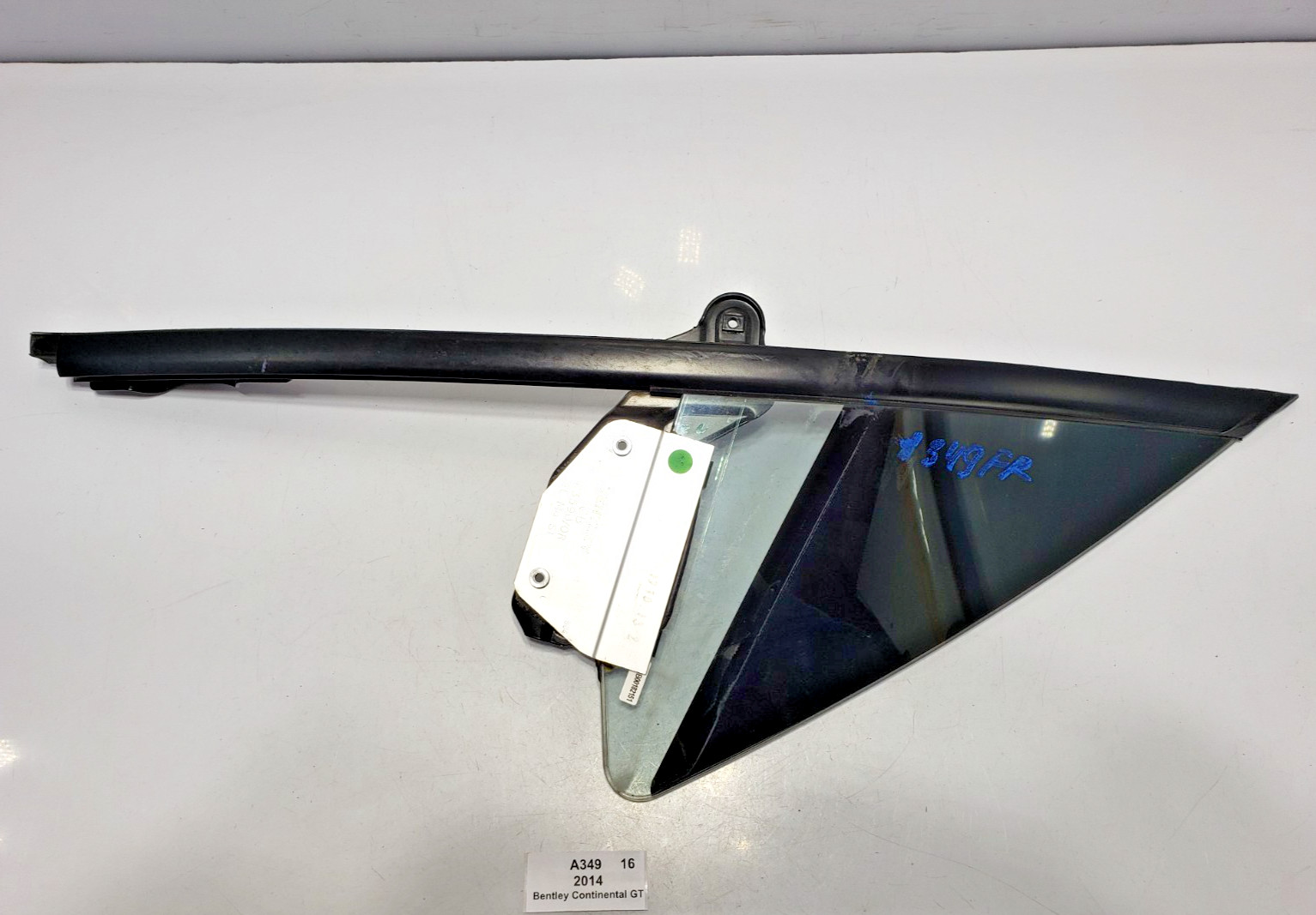 ✅ 12-17 OEM Bentley Continental GT Coupe Front Right Passenger Door Window Glass