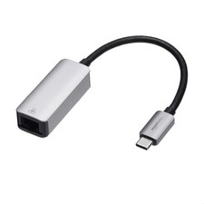 USB C To RJ45 Gigabit Ethernet Adapter Aluminum LAN Network Converter Cord